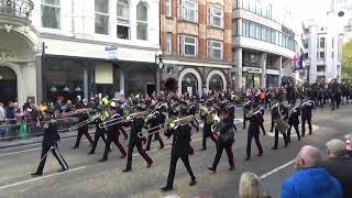The Lord Mayor's Show 2022 The Band of The Royal Yeomanry