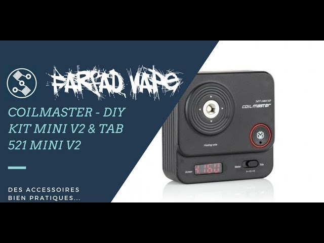 Coilmaster - 521 Tab Mini V2 & DIY Mini Kit V2 Coilmaster - 521 Tab Mini V2 & DIY Mini Kit V2