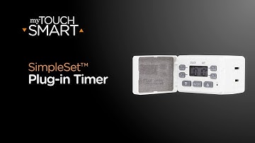 66985: myTouchSmart Plug-in Timer - Operation
