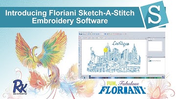 Introducing Floriani Sketch-A-Stitch Embroidery Software