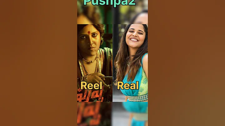 Pushpa 2 movie cast Reel vs Real😳😱💥 #viralshort #ytshort #yt #youtuber