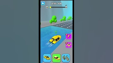 🤜 shape - shifting & Transform 🤛 level 108 casual game #shorts #gameplay  #shapeshifting