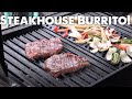Steakhouse Burrito On The Santa Maria Grill! | Ballistic BBQ