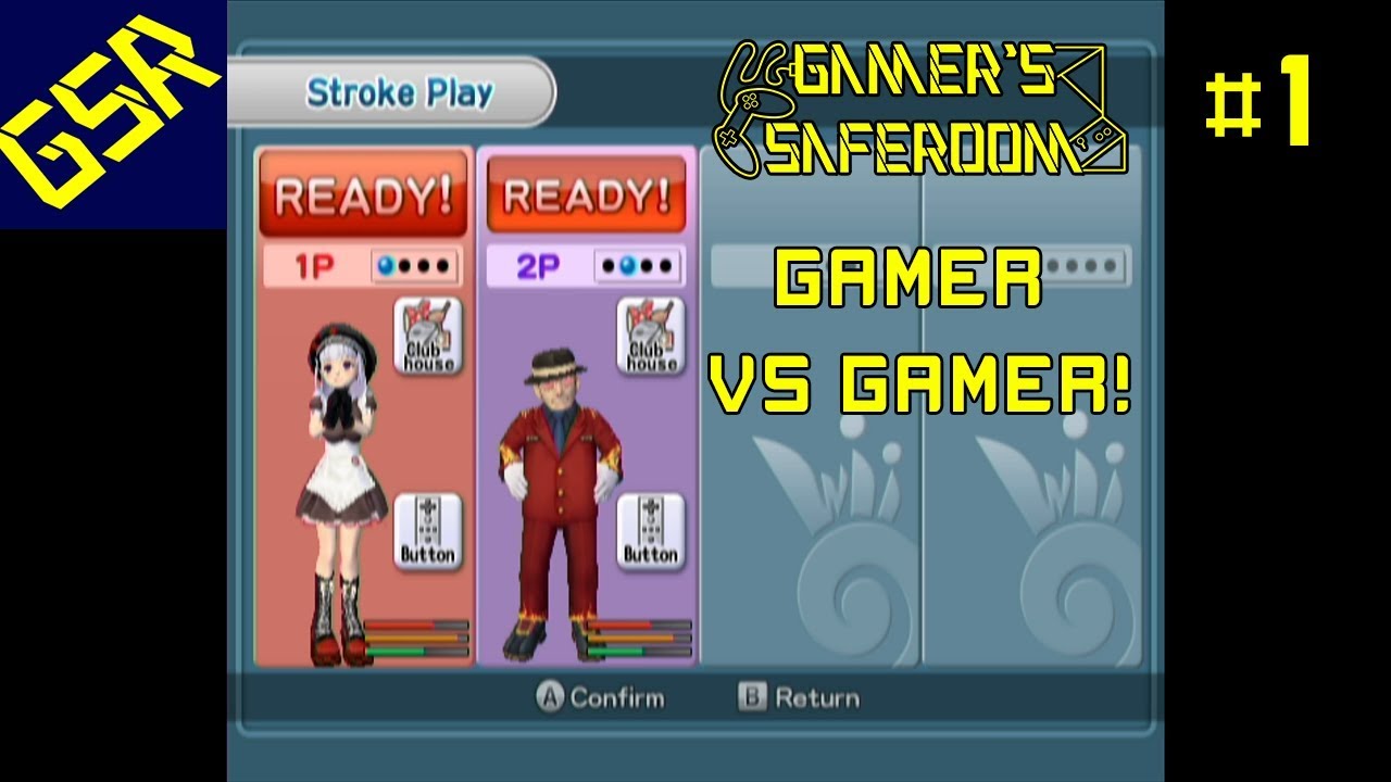 Gamer Vs Gamer! Super Swing Golf Season 2 - Part 1