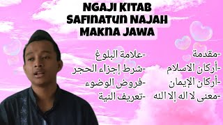 Ngaji Kitab Safinatun Najah Makna Jawa Ala Pesantren Part1