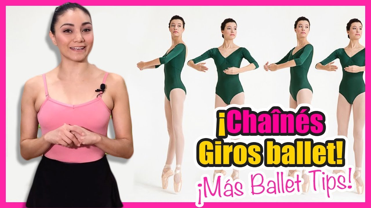 ⭕ 3 ejercicios para mejorar tus Chaînés (GIROS Encadenádos) ⭕🌪️🔄 en Ballet