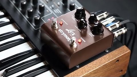 Strymon - Lex Rotary - Peter Dyer keyboard demo