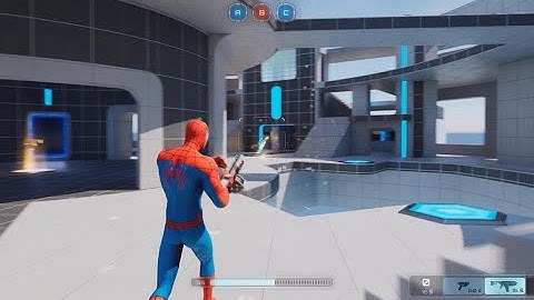 Spiderman Shooting Unreal Engine 5 Testing
