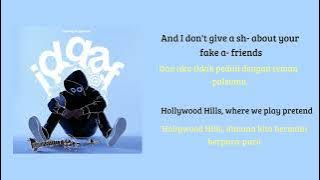 IDGAF - BoyWithUke ft. blackbear -  (Lirik lagu terjemahan)