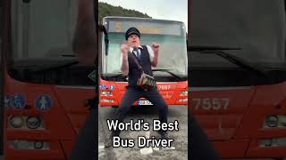 Is this the world's best bus driver?