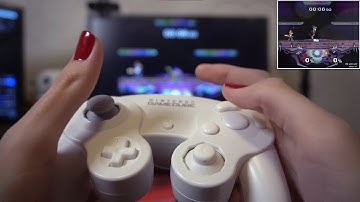 Smash Bros. Melee Gamecube Controller Cam (ASMR)