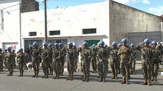 Ejercito Argentino en General Acha, aniversario.  Provincia de La Pampa, Argentina