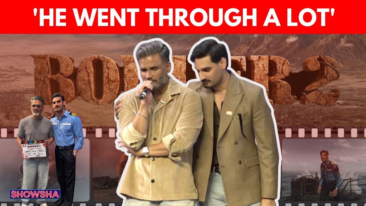 Suniel Shetty Gets Emotional As Son Ahan Returns With Border 2 Ahead Of Republic Day I WATCH