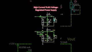 High-Current TL431 Voltage-Regulated Power Supply #electricalindia #electrical #electricalguru