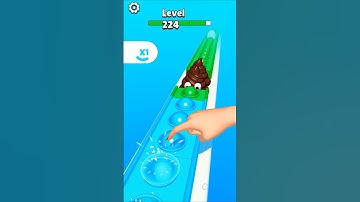 Pop It RUN Game Level 224 Gameplay #shorts #games #ytshorts