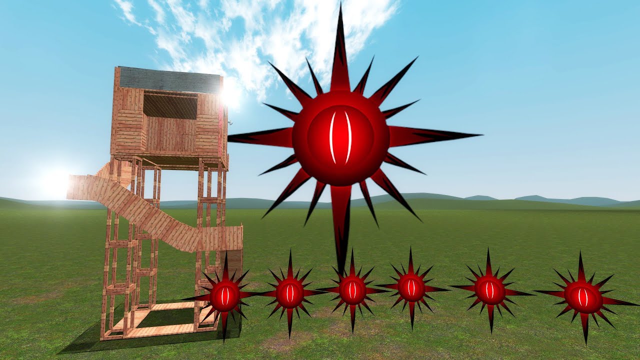 Sprunki Mr.Sun Phase 13, Nextbot Vs Towers In - Garry's Mod