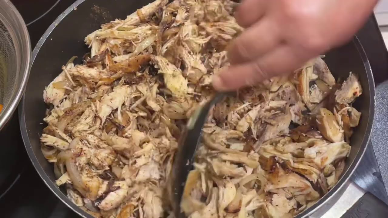 #وصفتين ما تخطر على البال من الدجاج المتبقي او البايت