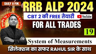 RRB ALP 2024 Diesel Mechanics & Heat Engine | System Of Measurements | RRB ALP CBT 2 Classes