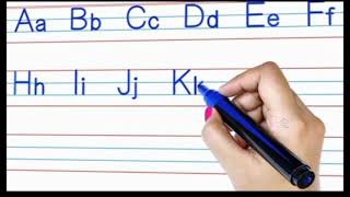 Writing Capital and Small Letters Alphabet A To Z | English Alphabets A to Z | a b c dviral