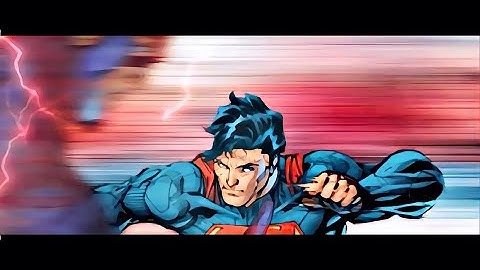 FLASH VS SUPERMAN | ORIGINAL COMIC FAN ANIMATION BY  @antikxge ​