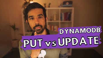 DynamoDB Update vs. Put | .NET ON AWS | AWS Serverless | Amazon
