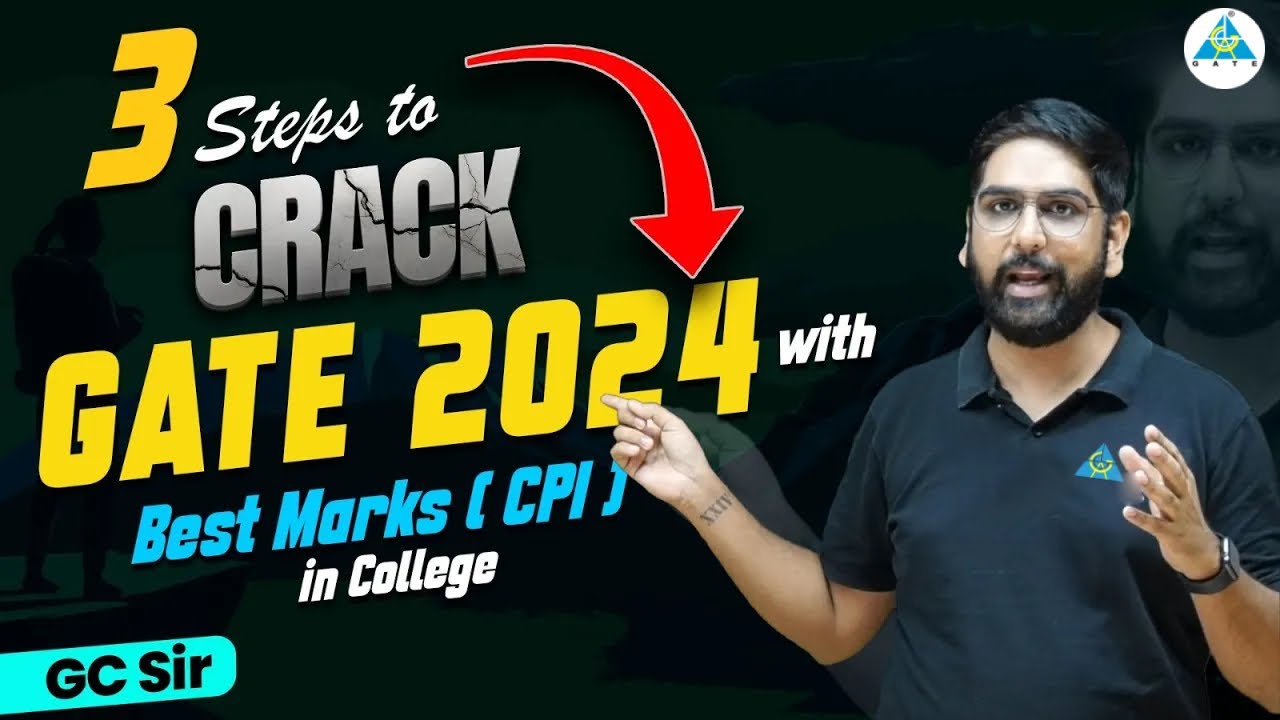 Steps to Crack GATE 2025 🎯🎯 with Best Marks(CPI) in College🧑🏻‍🎓👩🏻‍🎓