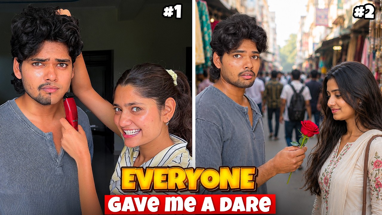 Everyone Gave me a Dare 😱