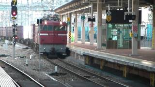 JR Kyûshû Freight train + ED 76-58 locomotive