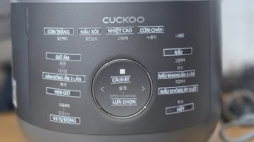Hướng dẫn sử dụng nồi cơm điện cuckoo mã lhtr0610fd
