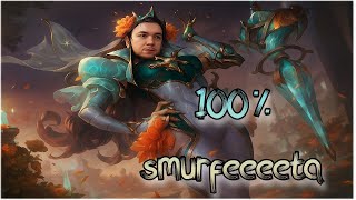 картинка: Smurf или Smurfeeeta v2. Смурф нарезка ! Лига Легенд