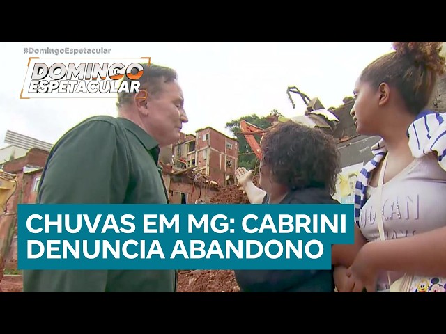 Chuvas em MG: Cabrini denuncia o abandono de comunidades que foram varridas do mapa