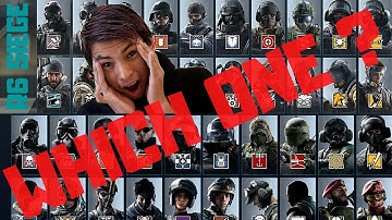 Rainbow Six Siege RANDOM OPERATOR CHALLENGE - Pick an operator from a hat? - R6 Gameplay