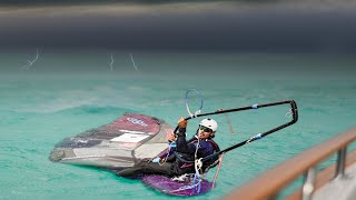 ⛈️ OUR THUNDERSTORM DRAMA while WINDSURFING IN PARADISE