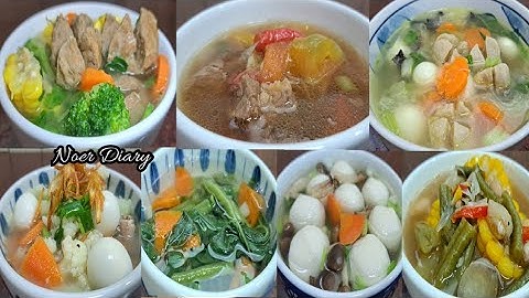 7 RESEP SUP KUAH BENING SEGER DAN GAMPANG BANGET ‼️ MASAKAN RUMAHAN SEHAT SETIAP HARI 