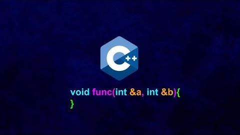 C++ Pass by Reference