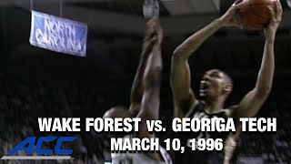 Wake Forest vs. Georgia Tech Championship Game | ACC Men's Basketball Classic (1996)