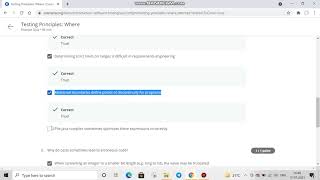 Celebrity Introduction to Software Testing | Week 2 Lesson 1 | Testing Principles: Where Quiz Profile