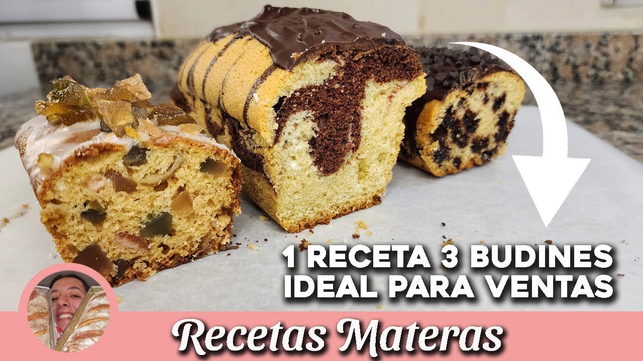BUDINES Navideños sin MANTECA | RECETA BARATA ✅🥳