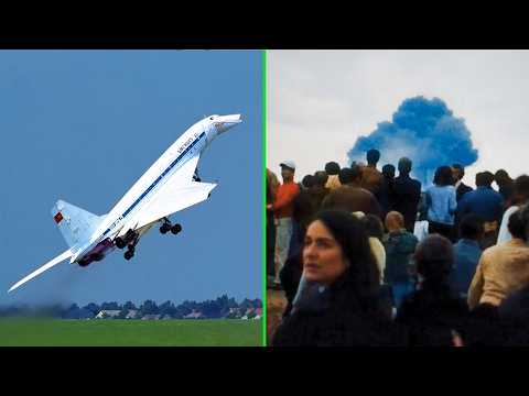 Soviet Jet Disintegrates Over Crowd at the Paris Air Show