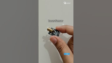 Laser sensor explained in 30 seconds!🔥 #laser #lasersensor #project #reels #shorts #tech #techreels