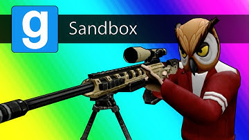 Gmod Sandbox - 1v1 Sniper Battle! (Garry