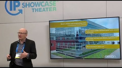 PlazaMedia IP based Broadcasting Centre Germany Andy Rayner, Nevion
