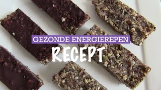 Gezonde energierepen maak je zo (RECEPT) | BONUS VIDEO