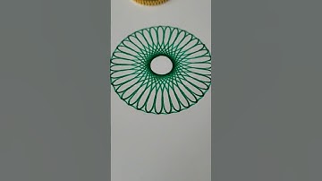 Spirograph in Motion art #asmr #satisfying #short