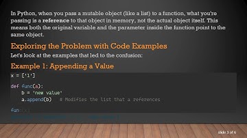 Understanding Python