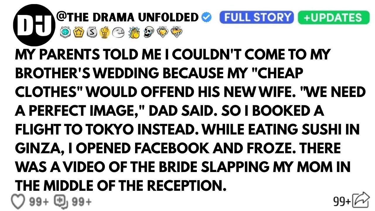 I Was Banned From My Brother’s Wedding For Being 