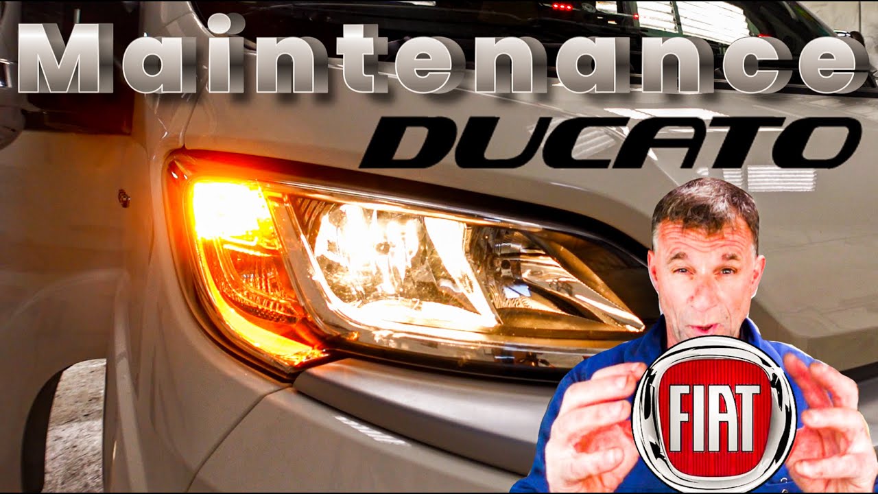 FIAT DUCATO Simple Service Maintenance Motorhome Camper Van