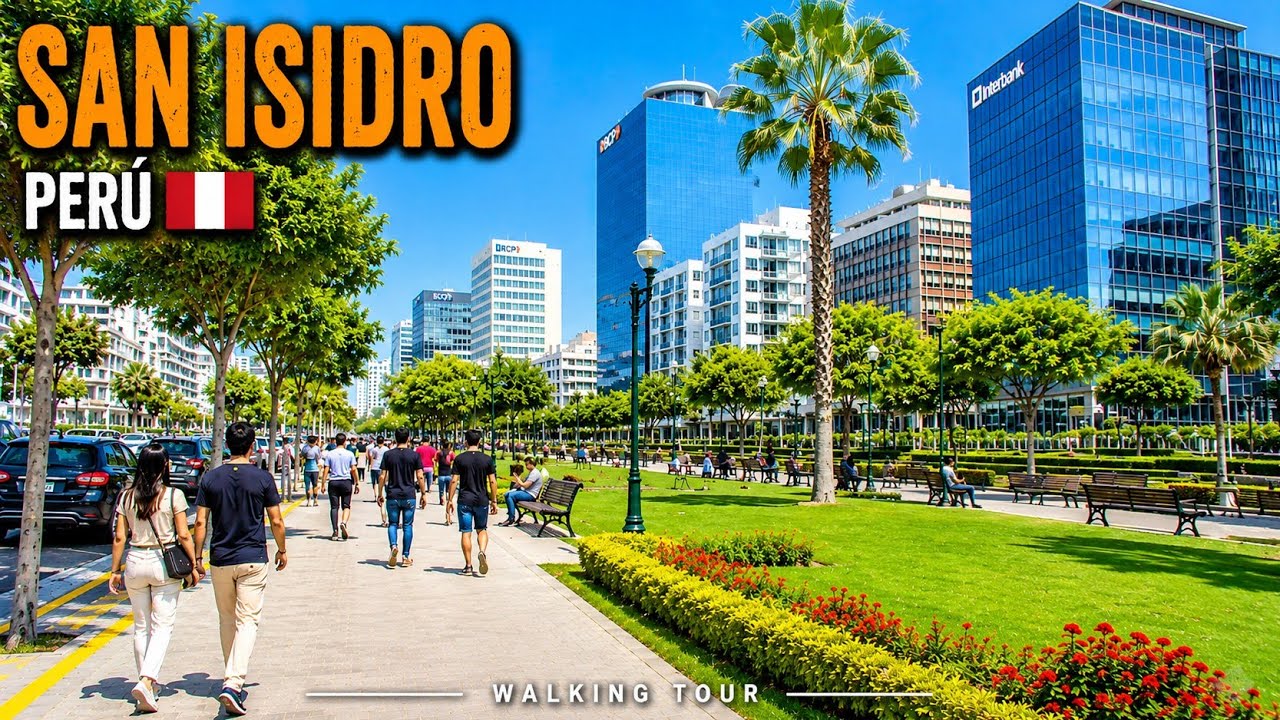 ESTO FUE LO MEJOR DE MI PASEO POR SAN ISIDRO LIMA 🇵🇪 WALKING TOUR 4K ...