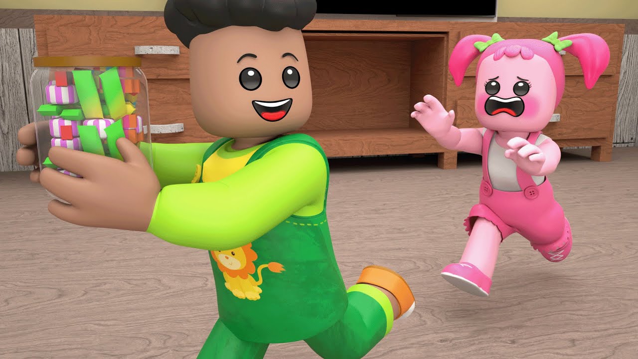 ROBLOX Brookhaven 🏡RP: The Greedy Brother and Gold Sister