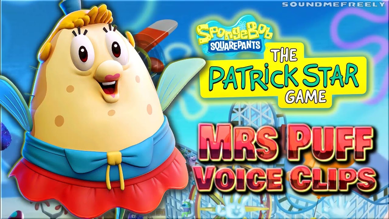All Mrs Puff Voice Clips • SpongeBob SquarePants: The Patrick Star Game (Mary Jo Catlett) 2024